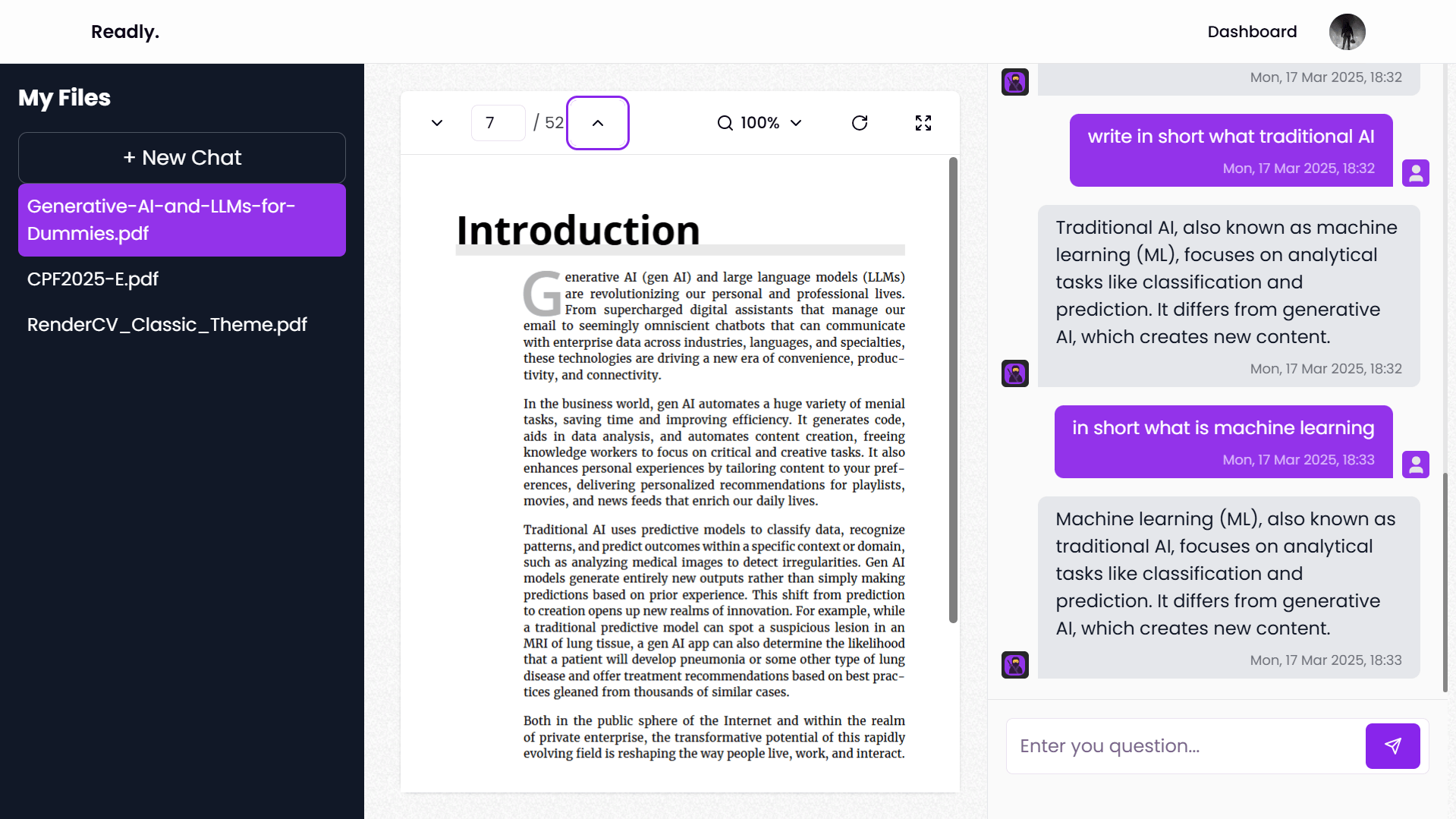 Dashboard Preview